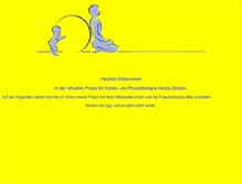 Tablet Screenshot of physio-zeitzen.de